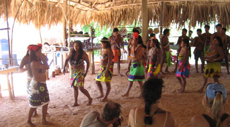 Embera dancers